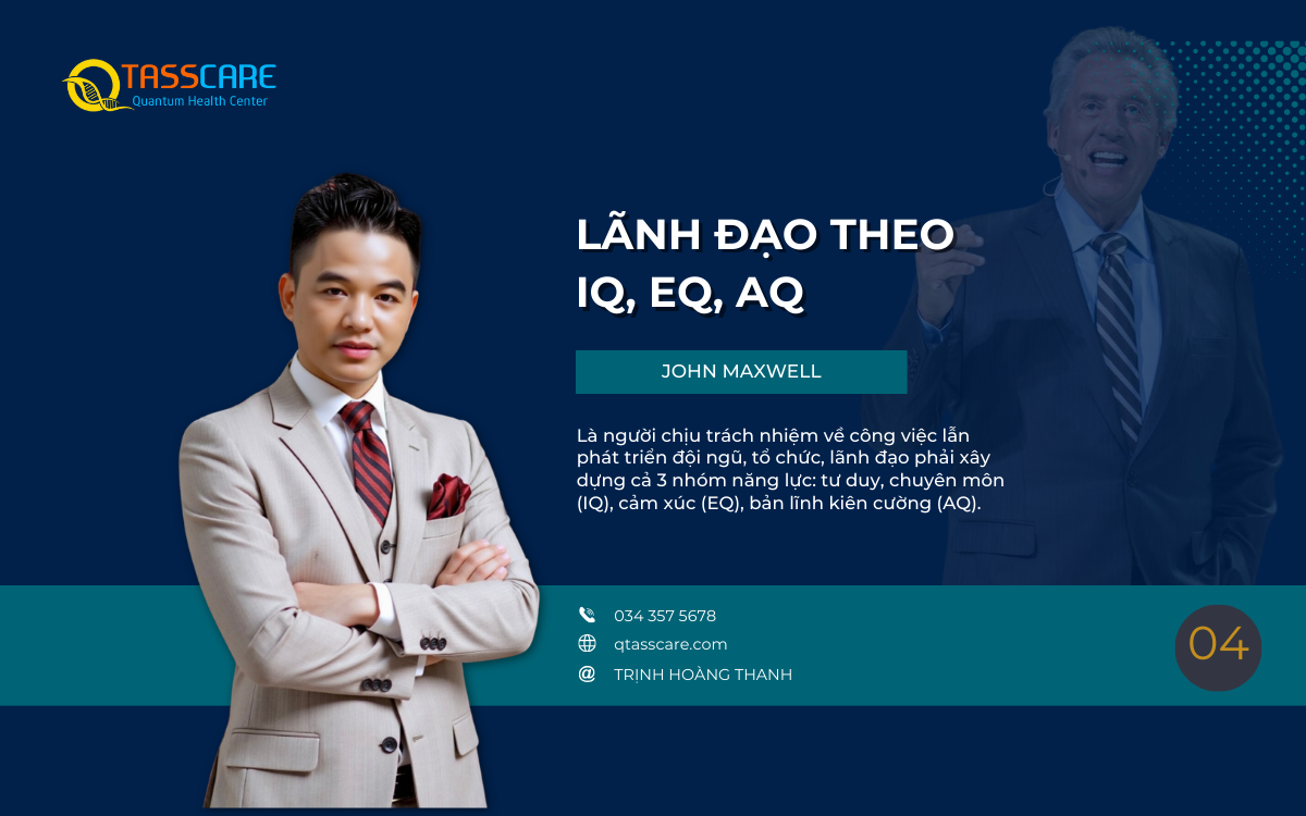 LÃNH ĐẠO THEO IQ, EQ, AQ